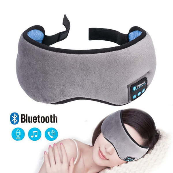 Wireless Bluetooth Earphone Soft Sleep Eye Mask Headband Sleep Masks