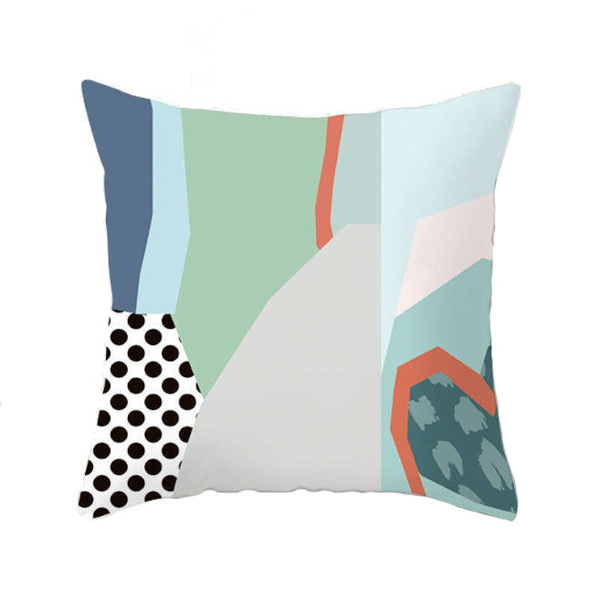 45 X 45Cm Abstract Cushion Cover Multicolour Large Dots