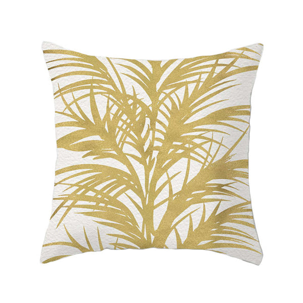 45 X 45Cm Gold Printed Cushion Cover Cushions & Decorative Pillows