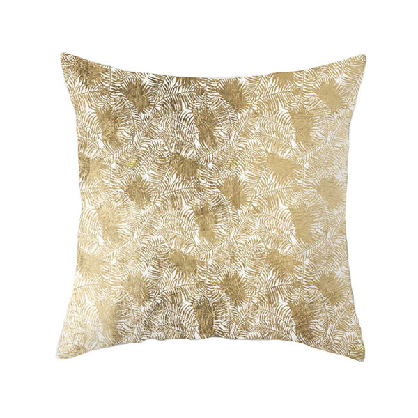 45 X 45Cm Gold Printed Cushion Cover Cushions & Decorative Pillows