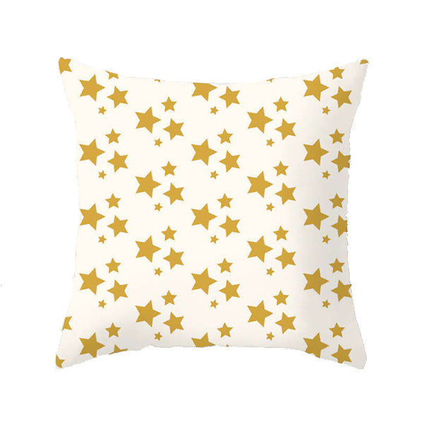 45 X 45Cm Gold Printed Cushion Cover Cushions & Decorative Pillows