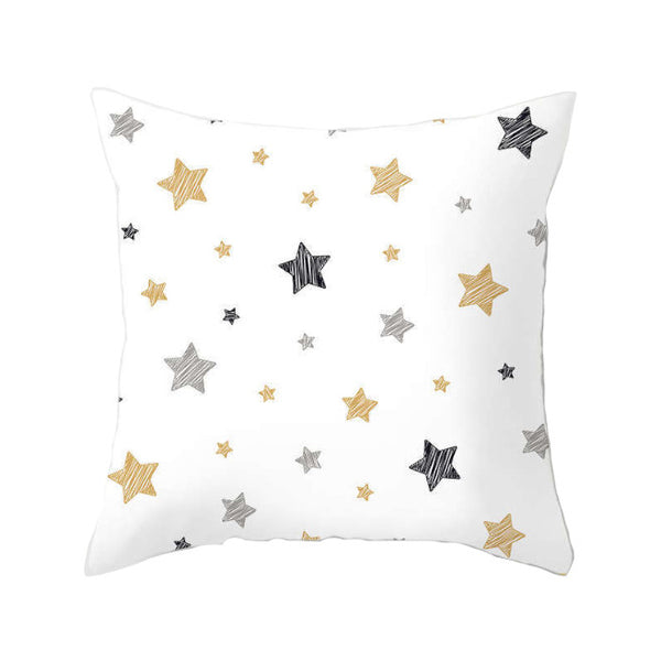 45 X 45Cm Gold Printed Cushion Cover Cushions & Decorative Pillows
