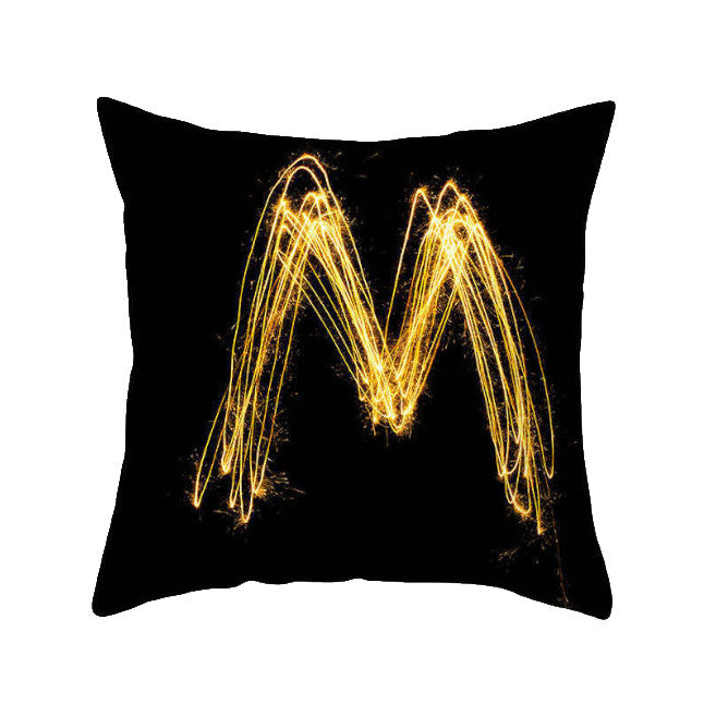 45 X 45Cm Letter Cushion Cover Ver 61 Cushions & Decorative Pillows