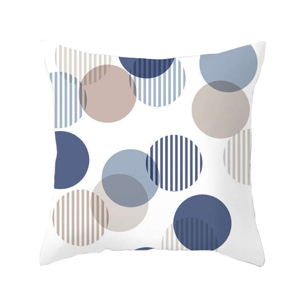 45 X 45Cm Letter Cushion There's Always Reason To Smile Blue White Cover Cushions & Decorative Pillows