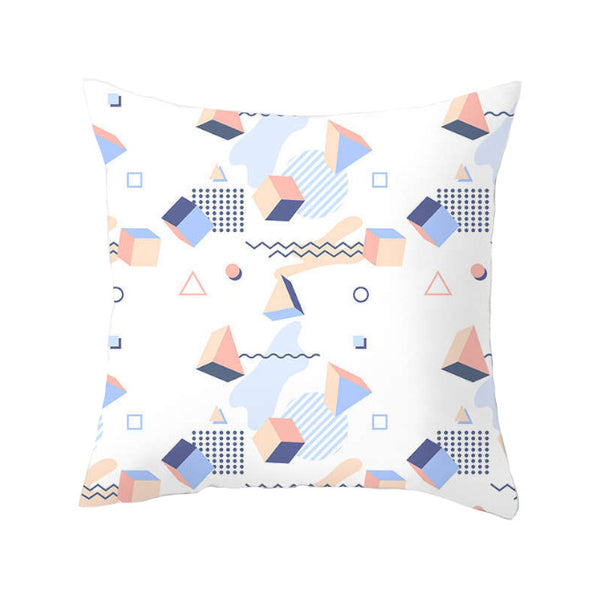 45 X 45Cm Letter Cushion There's Always Reason To Smile Blue White Cover
