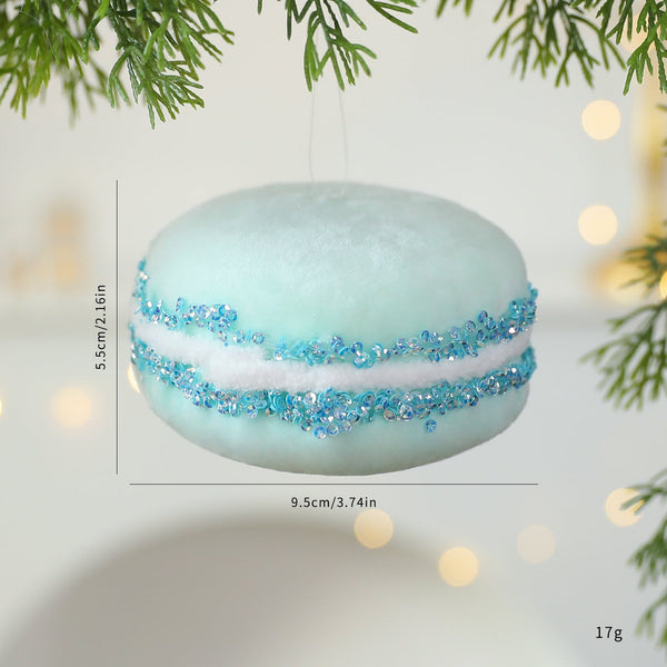 Marble Cake Pendant Christmas Tree Diy Decoration Ornament Window Hanging Seasonal Decorations