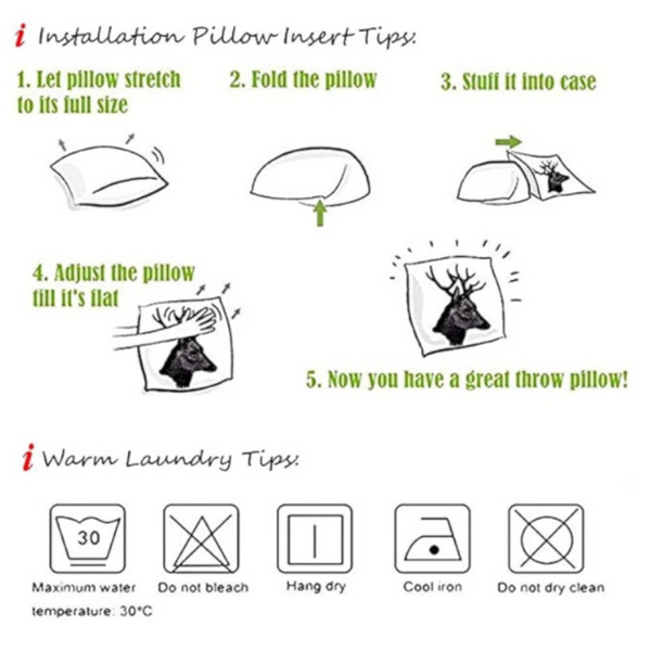 45 X 45Cm Stylish Green Leaves Cushion Cover Cushions & Decorative Pillows