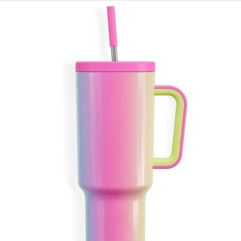 K Sealing Cover Cold And Heat Preservation Large Ice Cup Tumbler Vacuum Flasks & Mugs