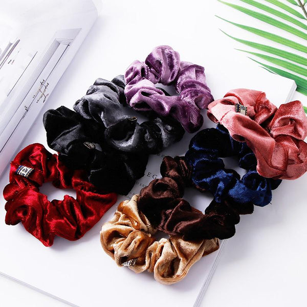 Velvet Hair Tie Ponytail Scrunchies Accessories Hair Accessories