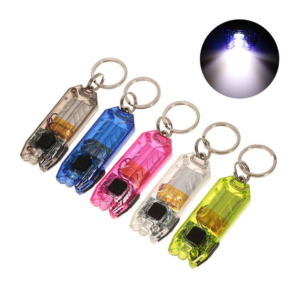 45Lm Outdoor Camping Adventuring Dust Water Resistant Multi Functional Mini Compact Rechargeable Tiny Key Chain Light