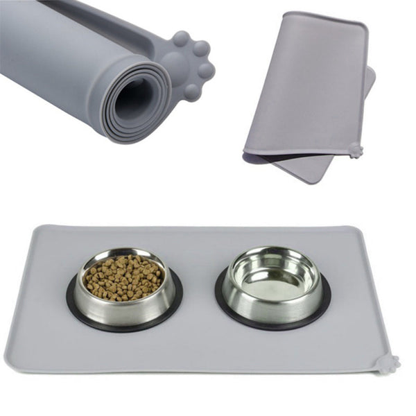 Waterproof Silicone Pet Feeding Mat For Dogs Cats Dog Feeding Mats