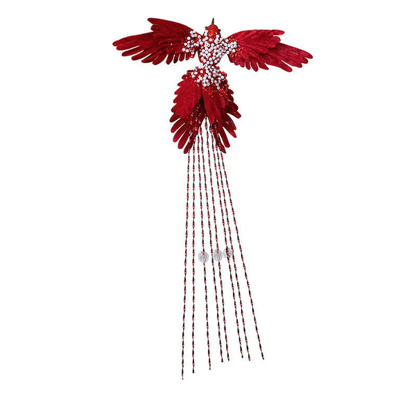 Faux Hummingbird Christmas Tree Decoration Holiday Decorative Bird Ornament For Scene Arrangement Seasonal Decorations