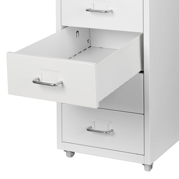 Levede 6 Drawer Office Cabinet White Storage Organizer For Workspace Home Cabinets & Cupboards