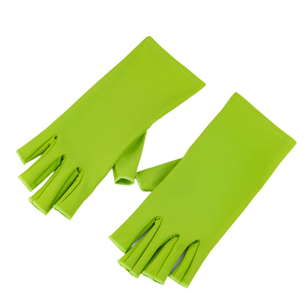 Manicure Uv Protection Gloves Half Finger Clothing In Various Colours Manicure & Pedicure Tools & Kits