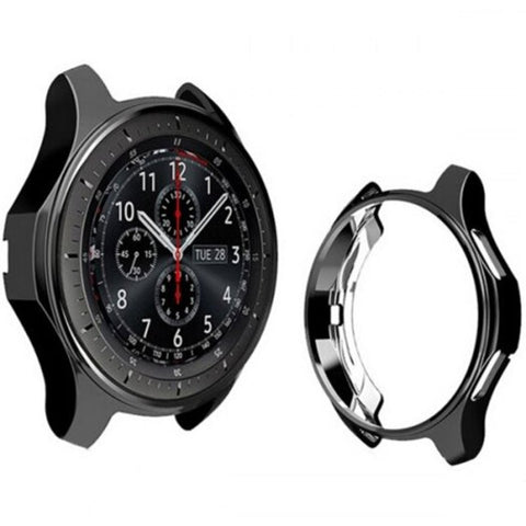 46Mm Tpu Plating Case For Samsung Galaxy Watch Black Smart Watch Cases