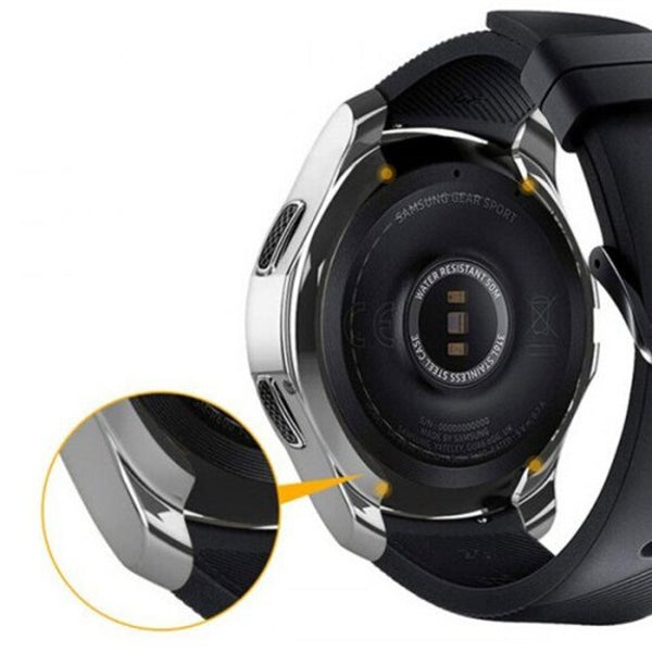 46Mm Tpu Plating Case For Samsung Galaxy Watch Black Smart Watch Cases