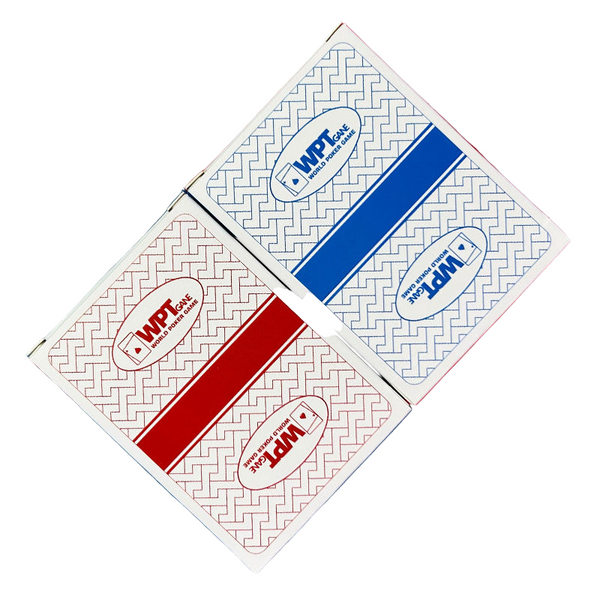 Wpt Texas Hold'em Poker Cards. High Grade Hard Plastic Wholesale Full Box Competition Spec Waterproof & Anti Fold. Playing Cards