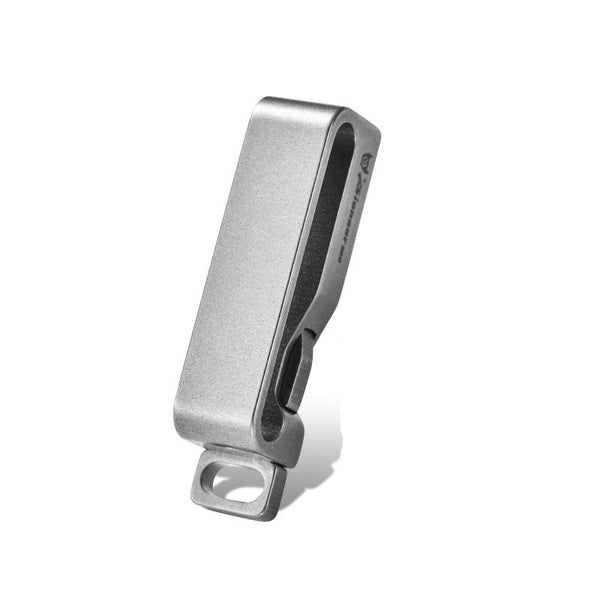 Titanium Waist Belt Buckle & Keychain. Portable Edc Outdoor Tool Belts