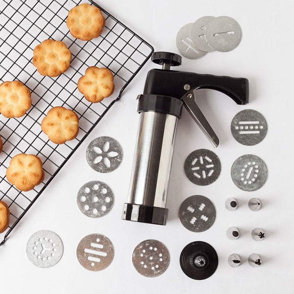 Biscuit Press Machine For Baking Cookies And Decorating Cakes Cookie Cutters