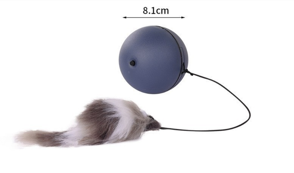 Cat Toy Self Entertainment Energy Consumption Mouse Teaser Wand Exercise Electric Automatic Teasing Ball Supplies Cat Toys