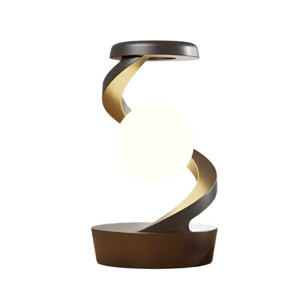 Rotating Moon Desk Lamp With Wireless Charging Sensor Control Table Lamps
