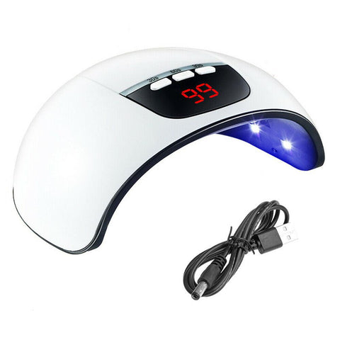 54W Nail Polish Dryer Light Uv Led Lamp For Women Quick Drying Manicure Tools Nail Dryers & Lamps