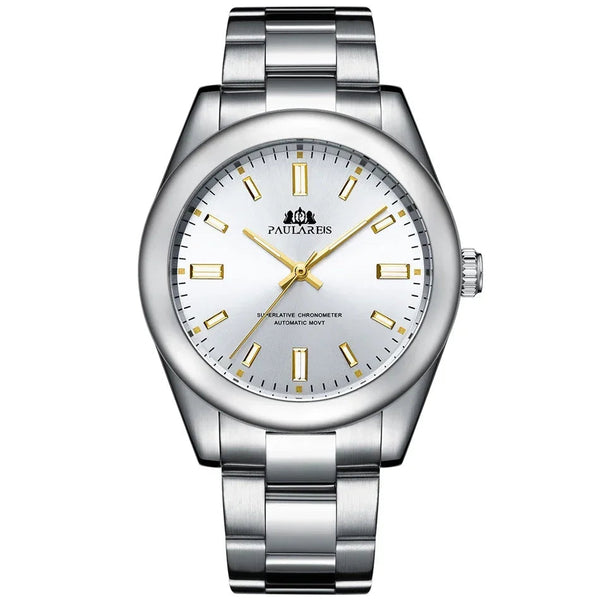 Automatic Watch For Men Mechanical Stainless Steel Luxury Red Yellow Sky Blue Green Colorful Rainbow 41Mm Reloj Hombre Baratos Watches