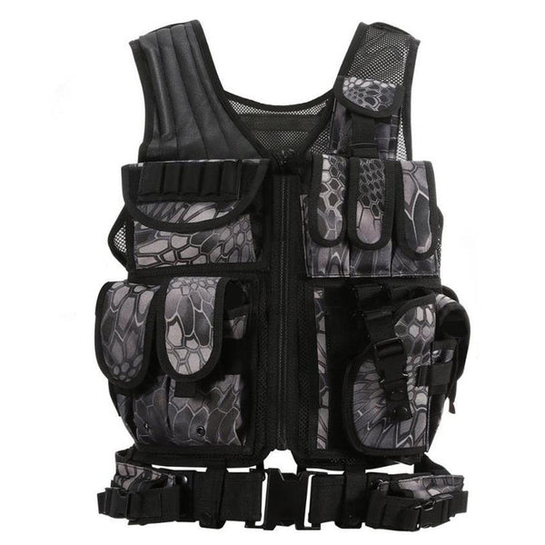 Tactical Vest Military Combat Army Armor Molle Airsoft Plate Carrier Swat Outdoor Fishing Cs Training Vests