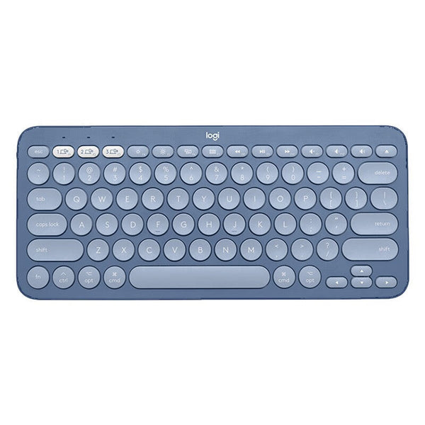 Logitech K380 Mini Bluetooth Wireless Keyboard Tablet Phone Pebble2+K390 Set Keyboards