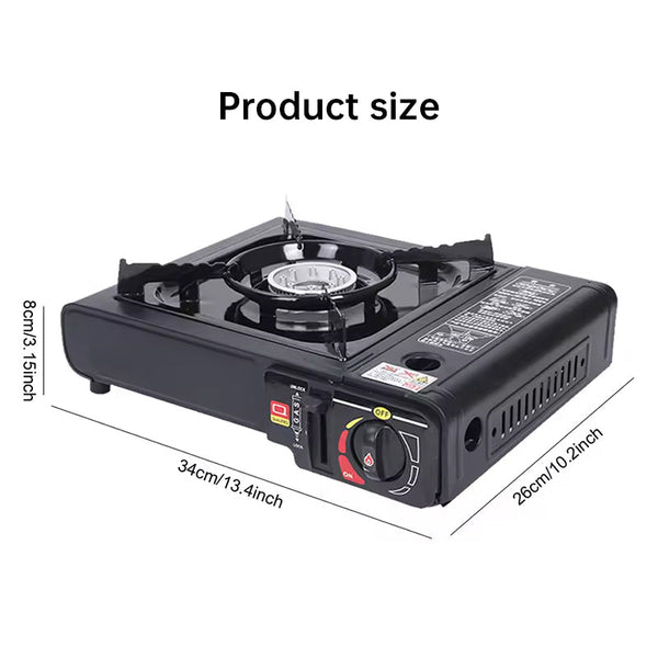 Single Burner Butane Camping Stove Windproof Adjustable Portable Camping Stoves