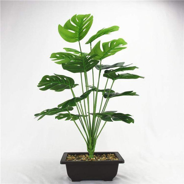 Monstera Leaves Artificial Plants Decor Floral Décor