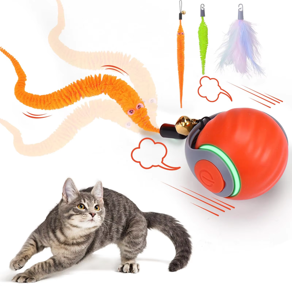 Pet Attraction Intelligent Interactive Cat Tumbler Ball Teaser Toy Cat Toys