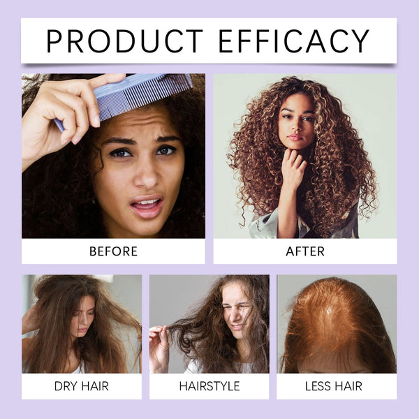 Leave In Repair Curl Mask Nourishes Frizzy Hair For Natural Curls Repair Voluminous Shine Lasting Styling Cream Sets & Kits