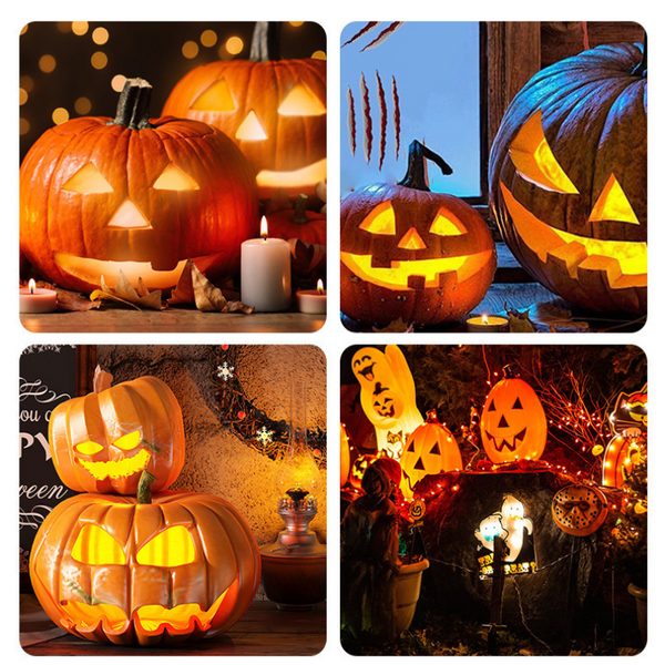 Halloween Pumpkin Carving Knife Ten Piece Set Stainless Steel Fruit Platter Pottery Tool Pottery Tools & Sets