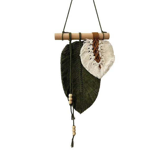 Bohemian Leaf Weaving Wall Hanging Handmade Decoration For Living Room Tapestry Bedroom Tapestries