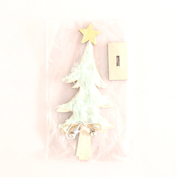 Christmas Decorative Tree Diy Ornament For Desk Display Holiday Gift And Present Seasonal Decorations