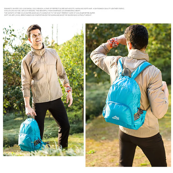 High Quality Lightweight Foldable Waterproof Women Men Backpack Travel Outdoor Sports Camping Hiking Bag Rucksack 8 Colors Daypacks