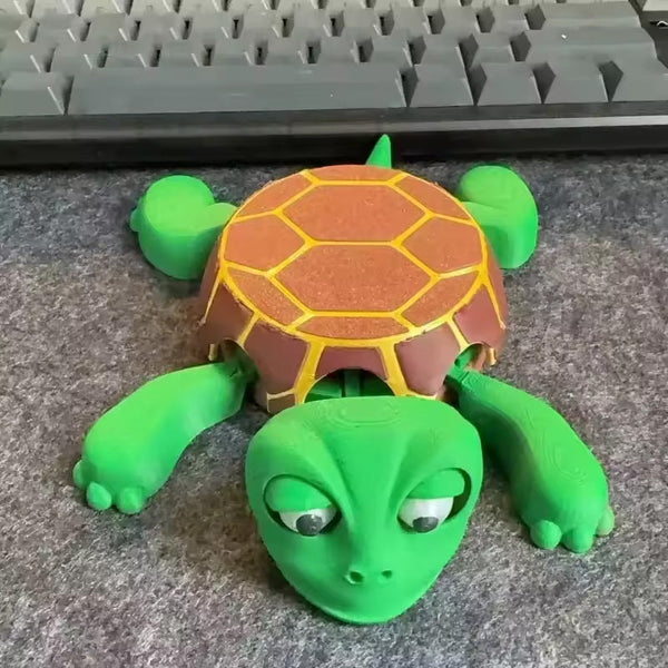 3D Printed Panicked Turtle Coaster Insulated Mug Base Decor Coasters