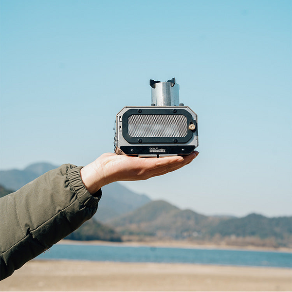 Spring Mountain Mini Incense Burner 2.0 Foldable Outdoor Camping Wood Stove Candle Holders & Accessories