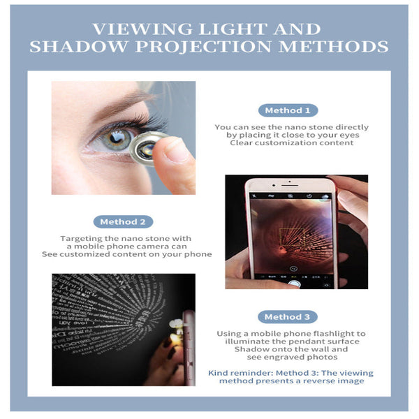 Couple Bracelet With 100 Different Voices I Love You Engraved High Definition Color Photo Projection Bracelets