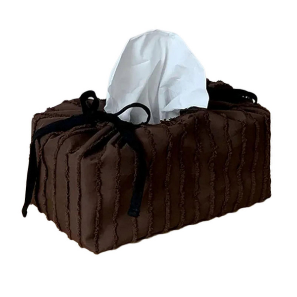 Korean Style Living Room Tissue Box Cover Cake Design Decorative Fabric Holde Cute Home Tissue Box Covers