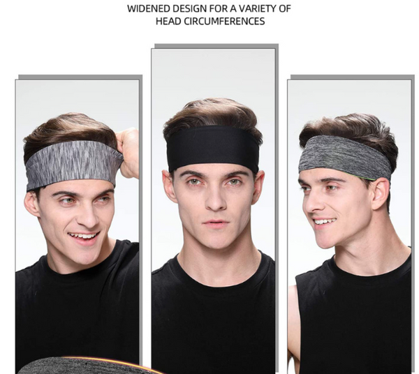 Sports Sweatband Running Fitness Forehead Protection Headscarf Headband Sweatbands