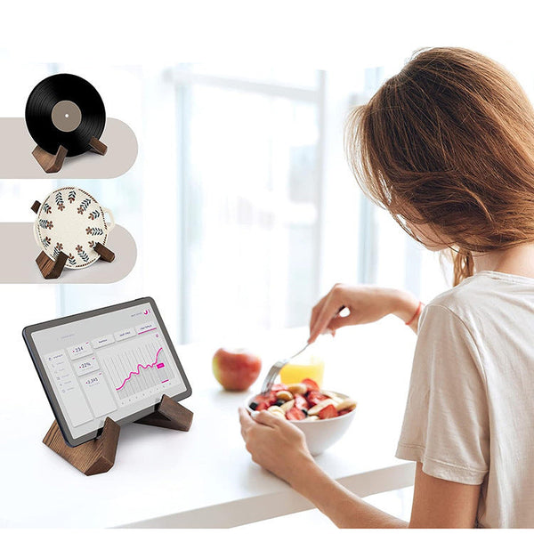 Kitchen Recipe Rack For Home Use Wall Mounted Or Desktop Book Stand Reading And Menu Display Book Stands