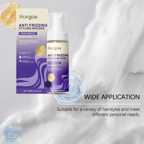 Curls Volumizing And Styling Mousse Shine Confident Soft Elastic Curling Straightening & Curling Irons