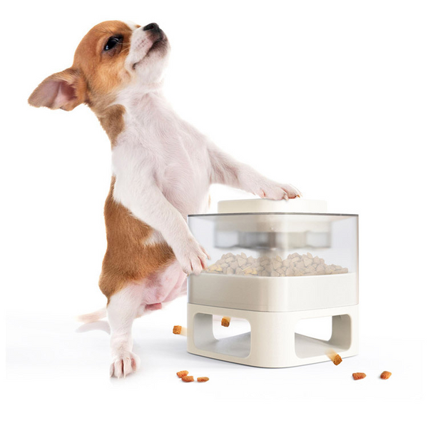 Interactive Dog Food Dispenser Fun Slow Feeding Puppy Toys Dishes Feeders & Fountains