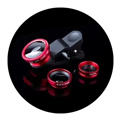 Phone Lens Fisheye 0.67X Wide Angle Zoom Camera Kit For Photography Enthusiasts Other Mobile Accessories