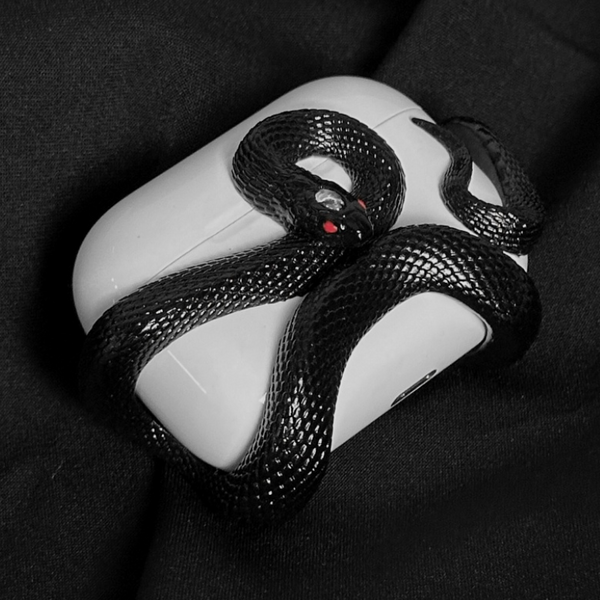 Creative Horrible Snake Wireless Earphone Case For Airpods Pro Halloween Cover Earbud Cases