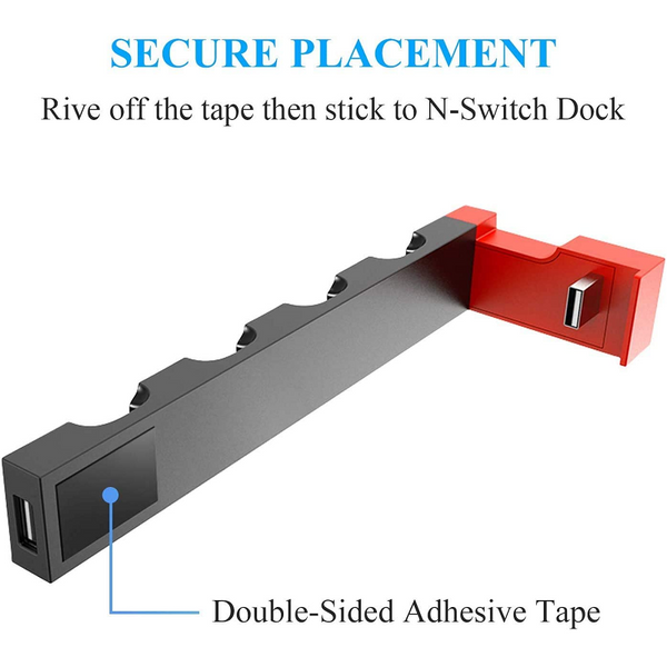 4 In1 Charger Station Stand For Nintendo Switch Joy Con With Led Indication Chargers & Charging Docks