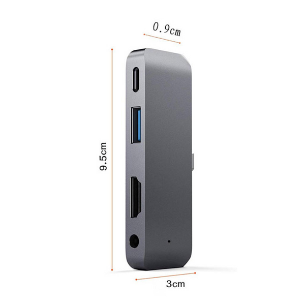 4 In 1 Usb C Hub Type To 4K Hdmi Usb3.0 Pd 60W Charging Audio For Ipad Pro 20182019 Macbook Samsung Galaxy S9 Usb Cables Hubs & Adapters
