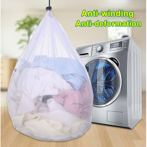 4 Pieces Laundray Wash Bags Transparent Laundry Bags